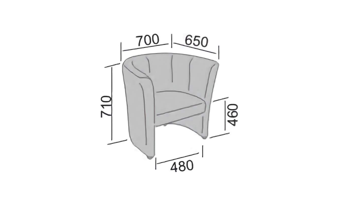 Диван офисный Прима 1